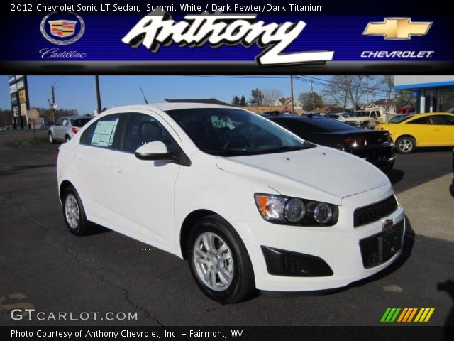 2012 Chevrolet Sonic LT Sedan in Summit White