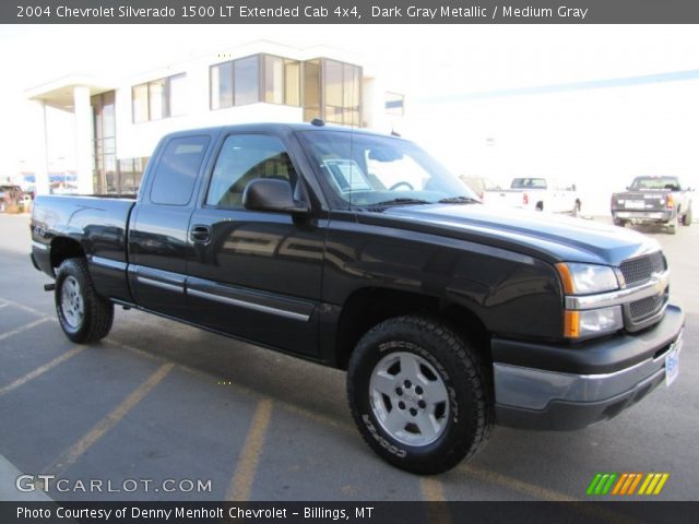 2004 Chevrolet Silverado 1500 LT Extended Cab 4x4 in Dark Gray Metallic