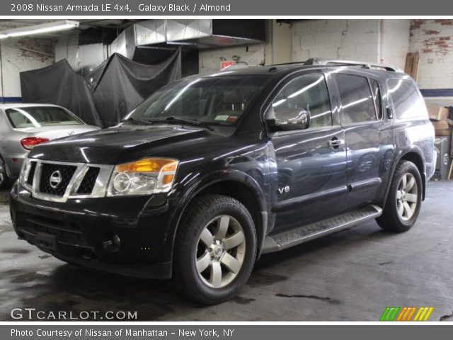 2008 Nissan Armada LE 4x4 in Galaxy Black