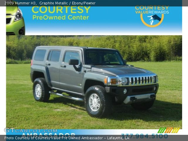 2009 Hummer H3  in Graphite Metallic