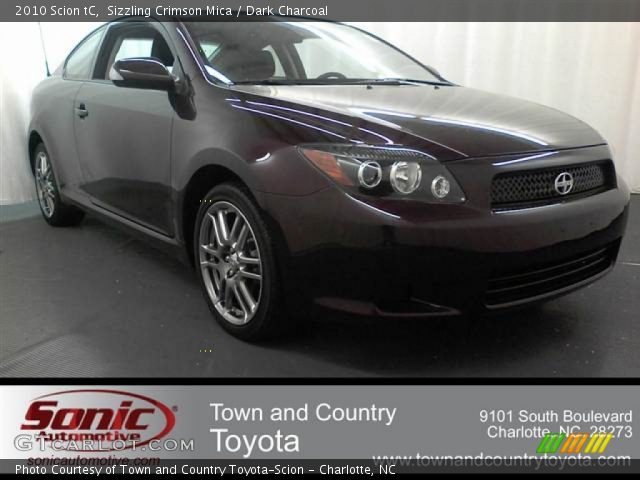 2010 Scion tC  in Sizzling Crimson Mica