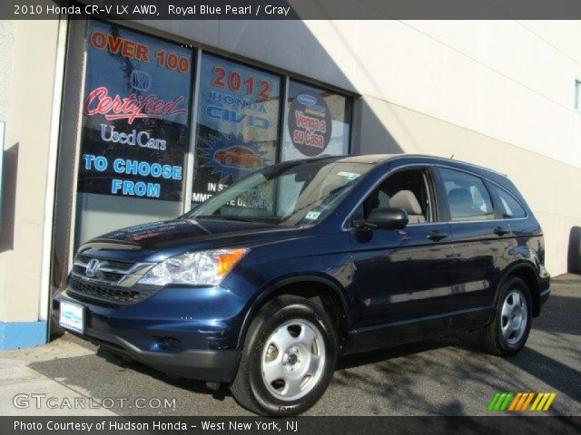 2010 Honda CR-V LX AWD in Royal Blue Pearl