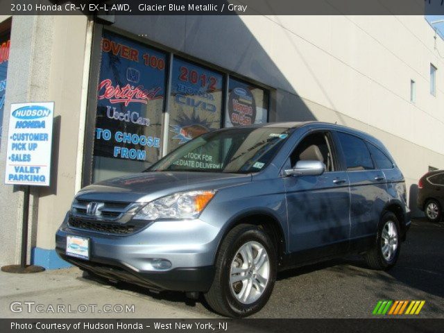 2010 Honda CR-V EX-L AWD in Glacier Blue Metallic