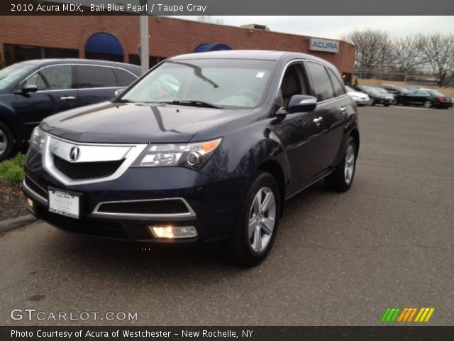 2010 Acura MDX  in Bali Blue Pearl