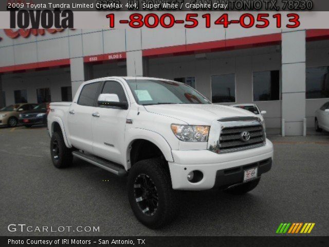 2009 Toyota Tundra Limited CrewMax 4x4 in Super White
