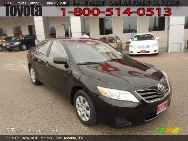 2011 Toyota Camry LE in Black