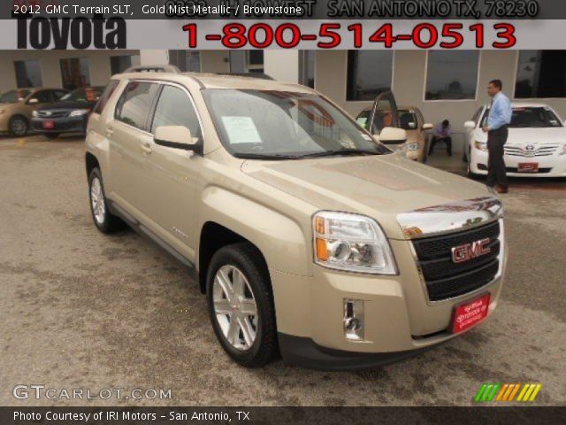 2012 GMC Terrain SLT in Gold Mist Metallic