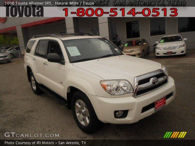 2008 Toyota 4Runner SR5 in Natural White