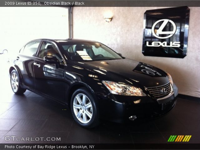 2009 Lexus ES 350 in Obsidian Black