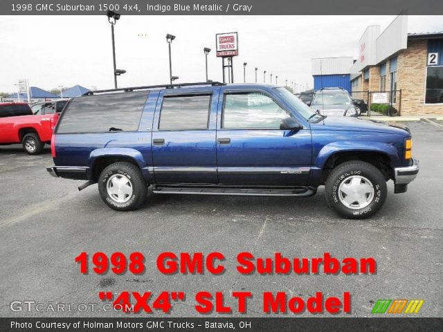 1998 GMC Suburban 1500 4x4 in Indigo Blue Metallic