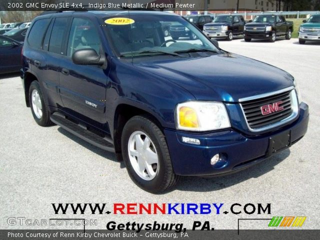 2002 GMC Envoy SLE 4x4 in Indigo Blue Metallic