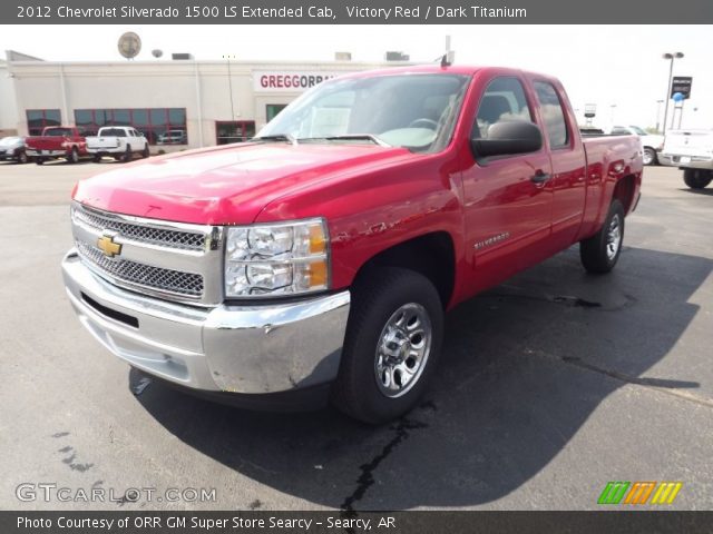 2012 Chevrolet Silverado 1500 LS Extended Cab in Victory Red