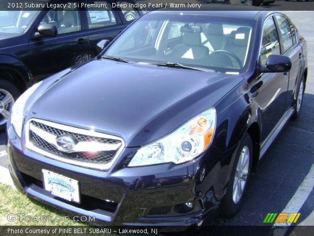 2012 Subaru Legacy 2.5i Premium in Deep Indigo Pearl