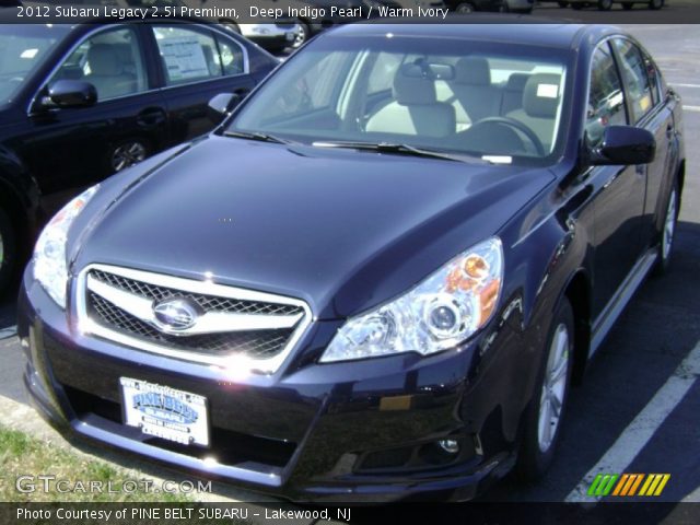 2012 Subaru Legacy 2.5i Premium in Deep Indigo Pearl