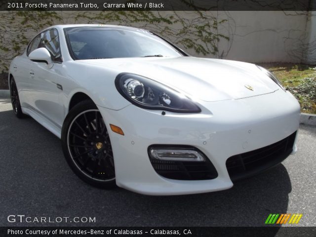 2011 Porsche Panamera Turbo in Carrara White