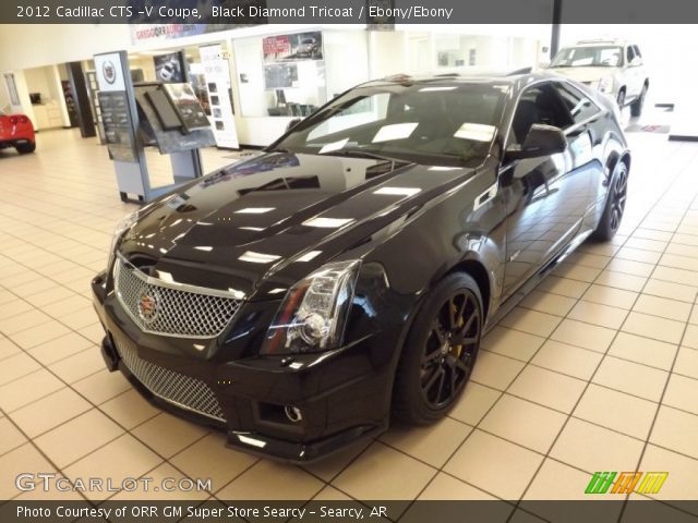 2012 Cadillac CTS -V Coupe in Black Diamond Tricoat