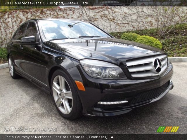 2011 Mercedes-Benz C 300 Sport in Black