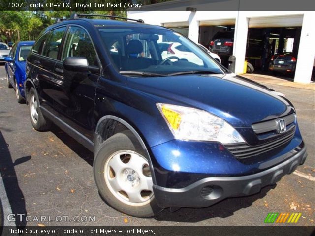 2007 Honda CR-V LX in Royal Blue Pearl