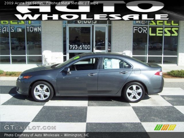 2009 Acura TSX Sedan in Polished Metal Metallic