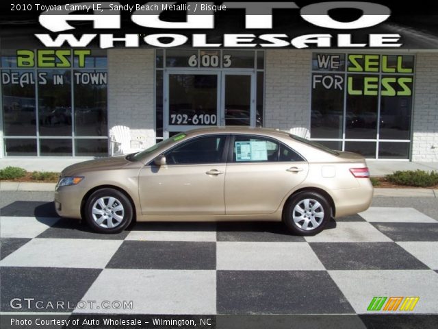 2010 Toyota Camry LE in Sandy Beach Metallic