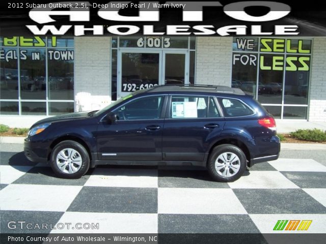 2012 Subaru Outback 2.5i in Deep Indigo Pearl