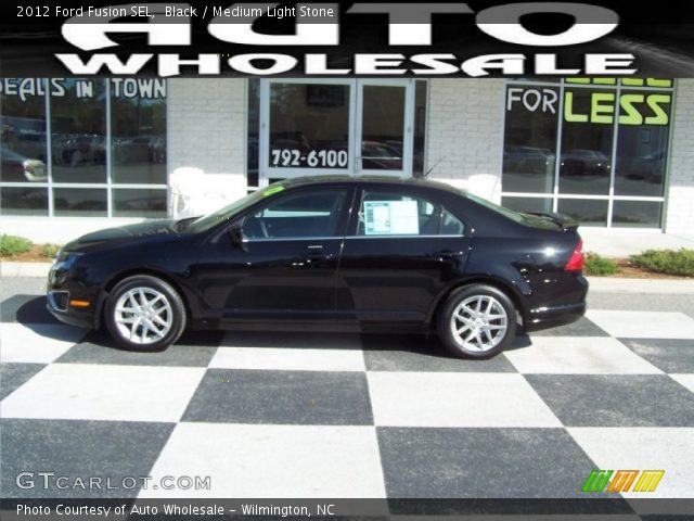 2012 Ford Fusion SEL in Black