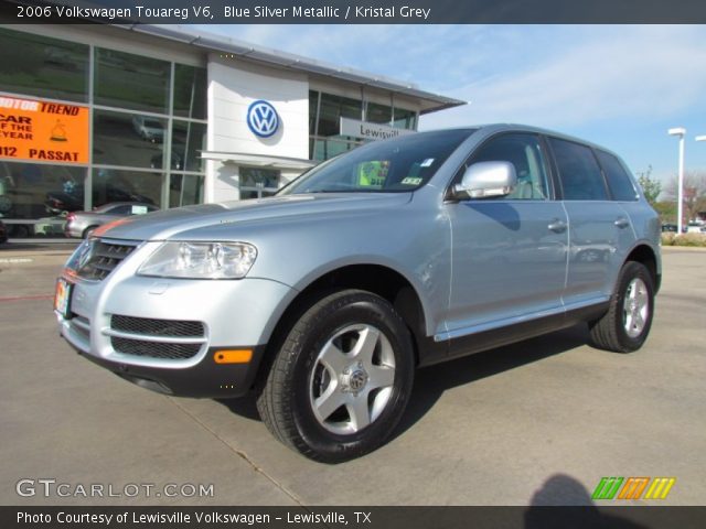 2006 Volkswagen Touareg V6 in Blue Silver Metallic