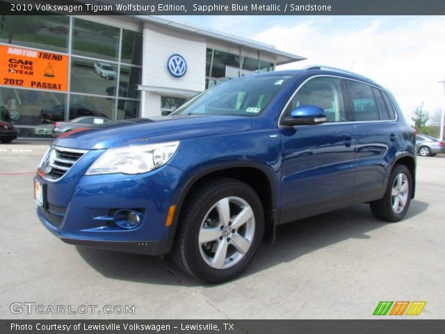 2010 Volkswagen Tiguan Wolfsburg Edition in Sapphire Blue Metallic