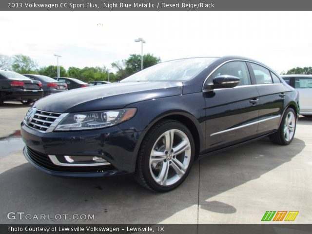 2013 Volkswagen CC Sport Plus in Night Blue Metallic