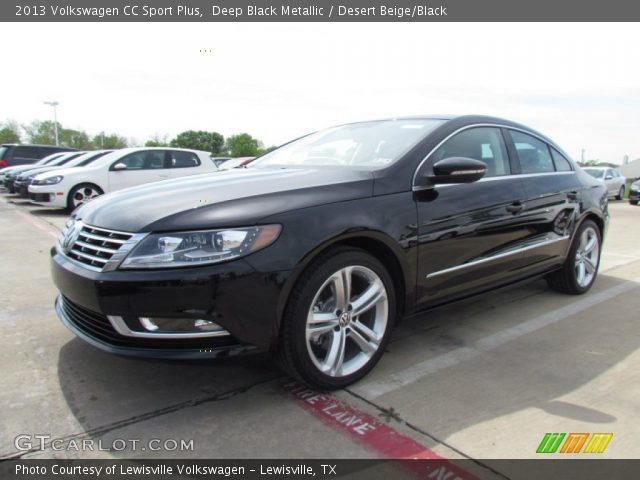 2013 Volkswagen CC Sport Plus in Deep Black Metallic