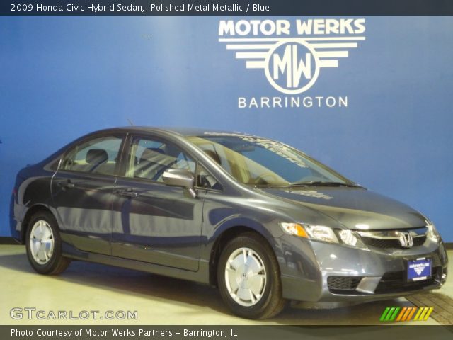2009 Honda Civic Hybrid Sedan in Polished Metal Metallic