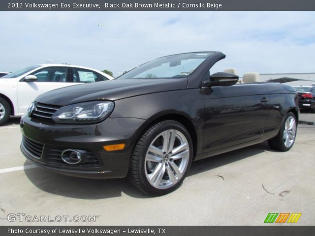 2012 Volkswagen Eos Executive in Black Oak Brown Metallic