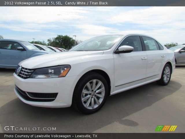 2012 Volkswagen Passat 2.5L SEL in Candy White