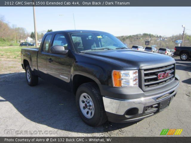 2012 GMC Sierra 1500 Extended Cab 4x4 in Onyx Black