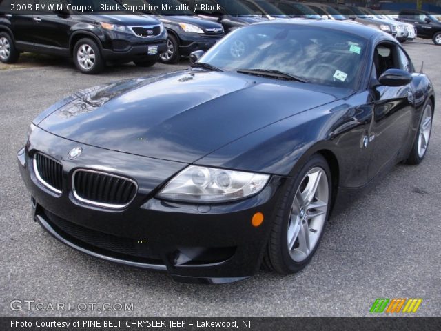 2008 BMW M Coupe in Black Sapphire Metallic