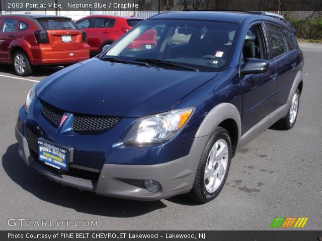 2003 Pontiac Vibe  in Neptune Blue