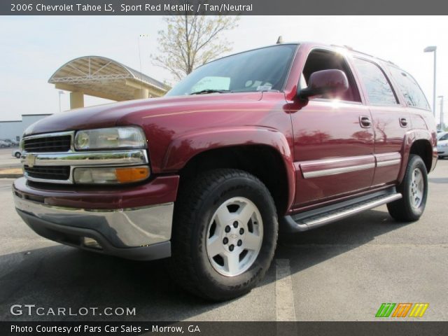 2006 Chevrolet Tahoe LS in Sport Red Metallic