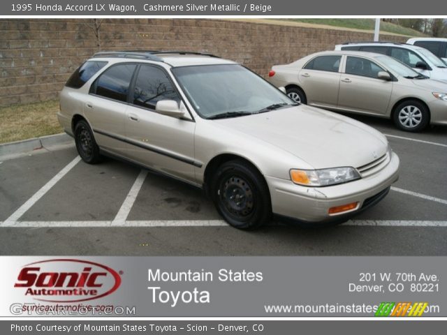 1995 Honda Accord LX Wagon in Cashmere Silver Metallic