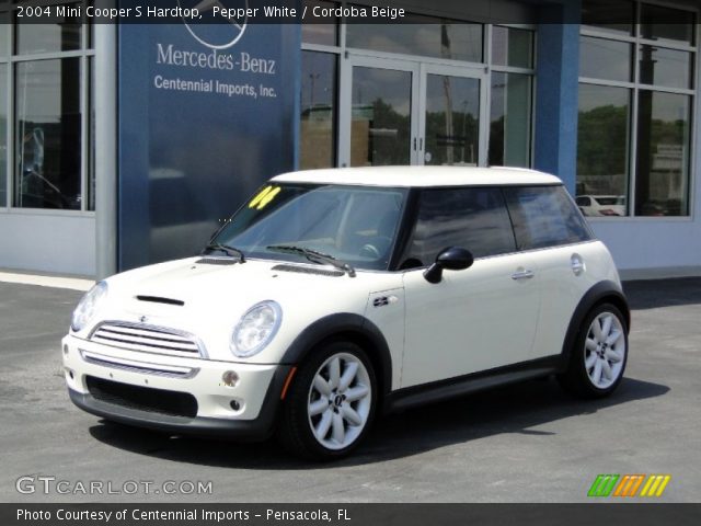 2004 Mini Cooper S Hardtop in Pepper White