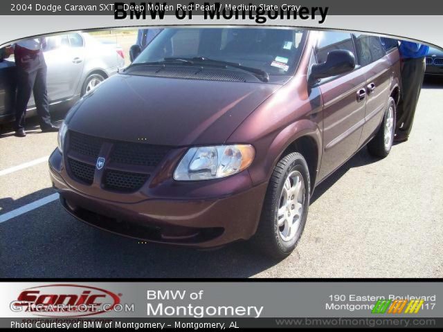 2004 Dodge Caravan SXT in Deep Molten Red Pearl