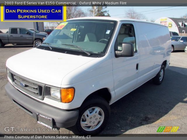 2003 Ford E Series Van E150 Commercial in Oxford White