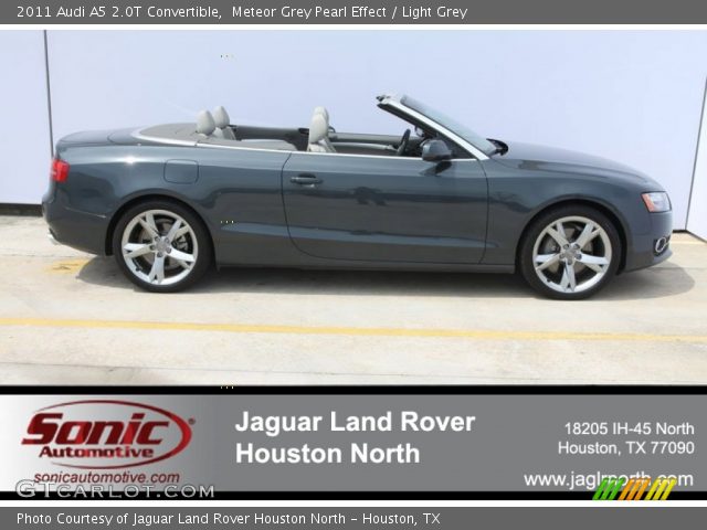 2011 Audi A5 2.0T Convertible in Meteor Grey Pearl Effect