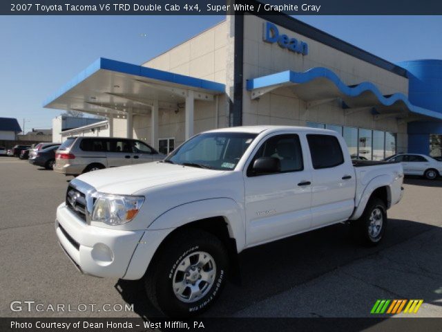 2007 Toyota Tacoma V6 TRD Double Cab 4x4 in Super White