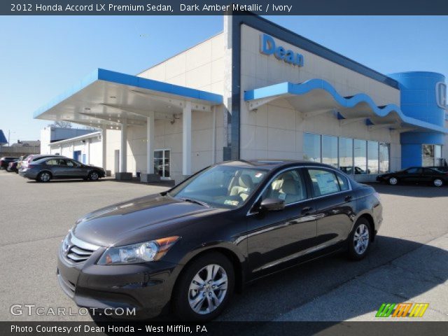 2012 Honda Accord LX Premium Sedan in Dark Amber Metallic