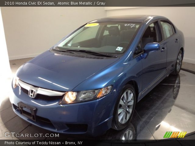 2010 Honda Civic EX Sedan in Atomic Blue Metallic