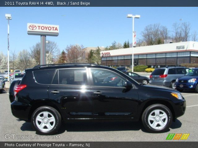 2011 Toyota RAV4 I4 4WD in Black