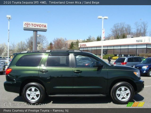 2010 Toyota Sequoia SR5 4WD in Timberland Green Mica