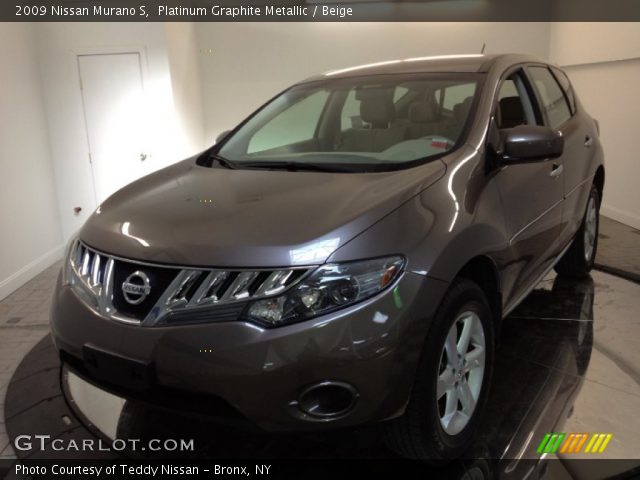 2009 Nissan Murano S in Platinum Graphite Metallic
