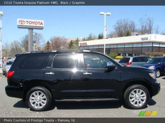 2010 Toyota Sequoia Platinum 4WD in Black