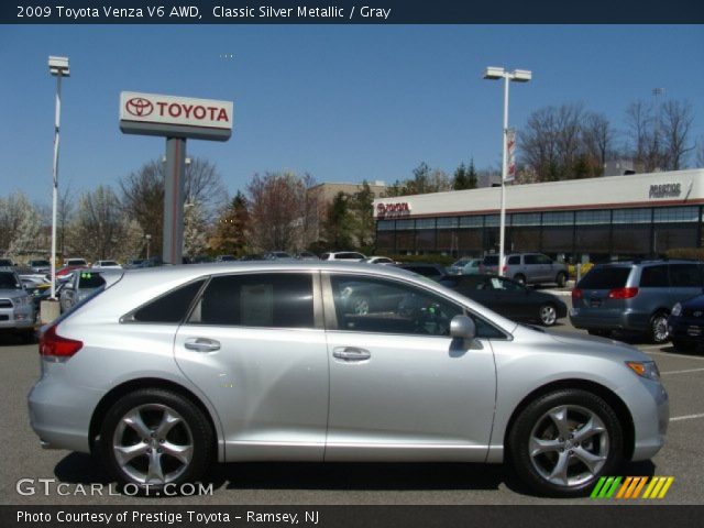 2009 Toyota Venza V6 AWD in Classic Silver Metallic